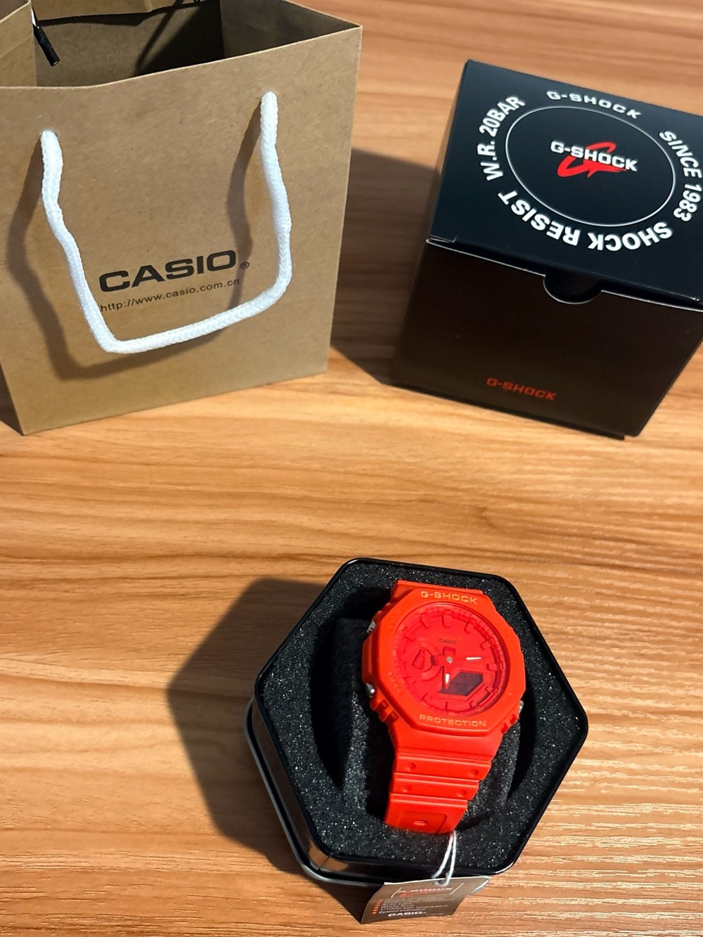 Casio G-Shock Men's Bright Red Sport Watch